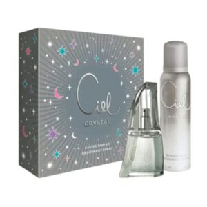 Set Perfume Ciel Crystal Edt 50 ml + Desodorante 123 ml