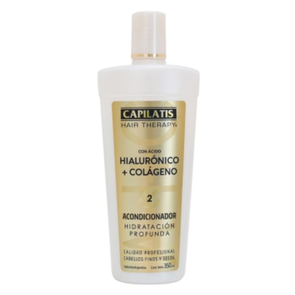 Bálsamo Acondicionador Capilatis Acido Hialuronico + Colageno 350 ml