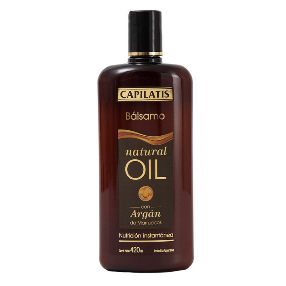 Bálsamo De Nutrición Capilatis Natural Oil 420 ml