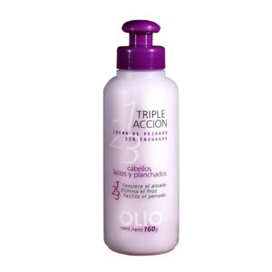 Crema De Peinar Olio Triple Acción Lacios 160 g