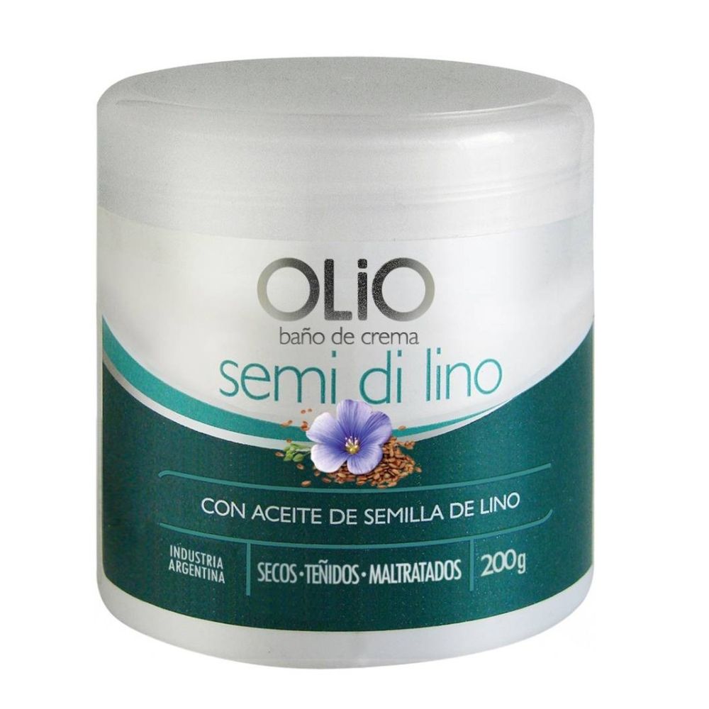 Baño De Crema Olio Semi De Lino 200 g