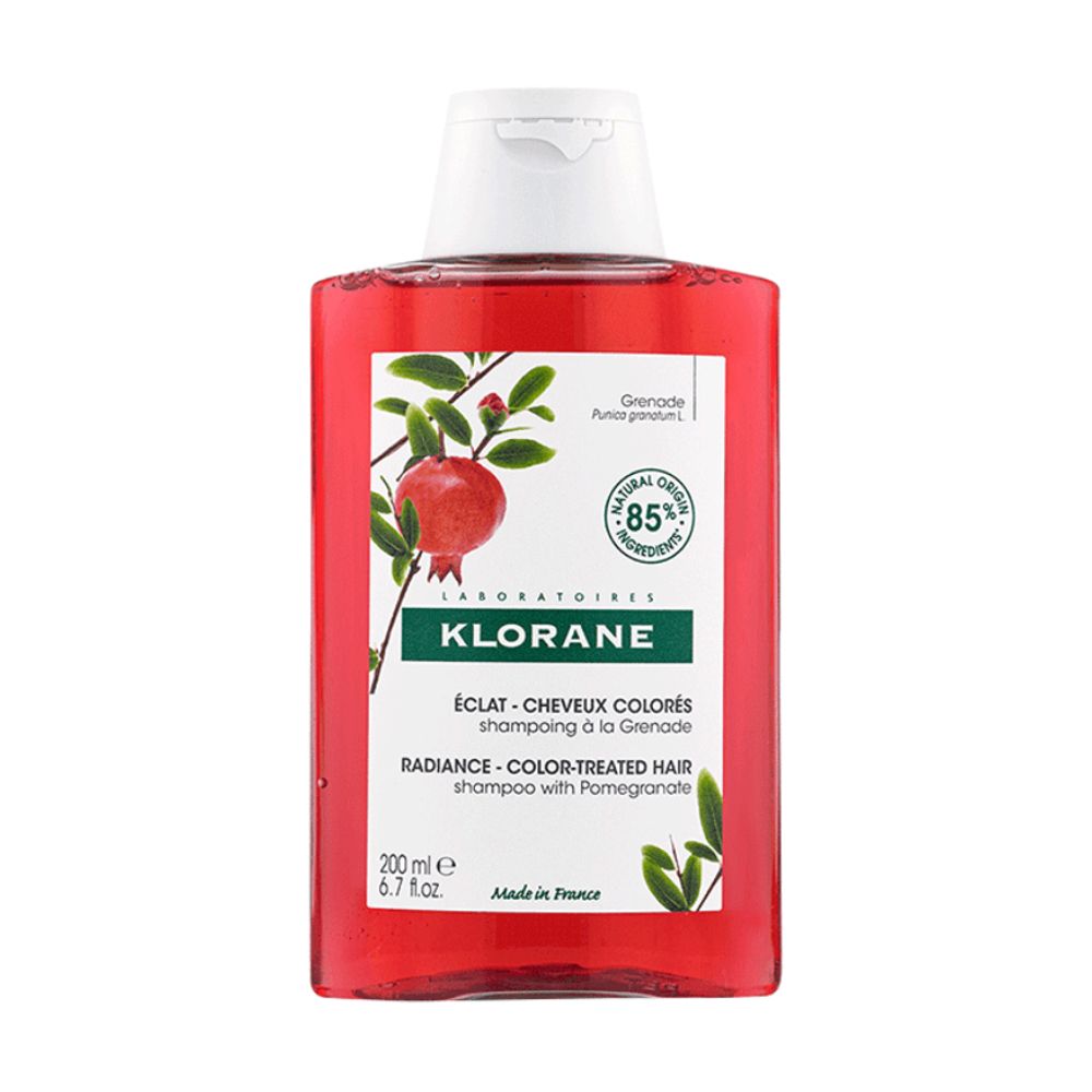 Shampoo Klorane Fijador Y Protector Del Color Granada 200 ml