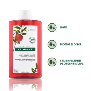 Alternative view of Shampoo Klorane Fijador Y Protector Del Color Granada 400 ml