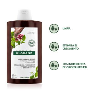 Alternative view of Shampoo Klorane Anticaída 400 ml
