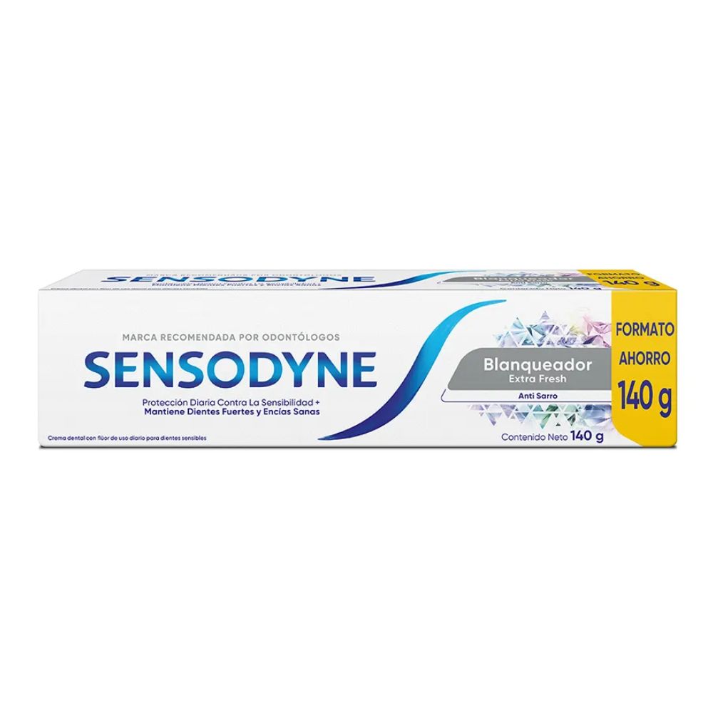 Pasta Dental Sensodyne Extra Fresh Blanqueador 140 g