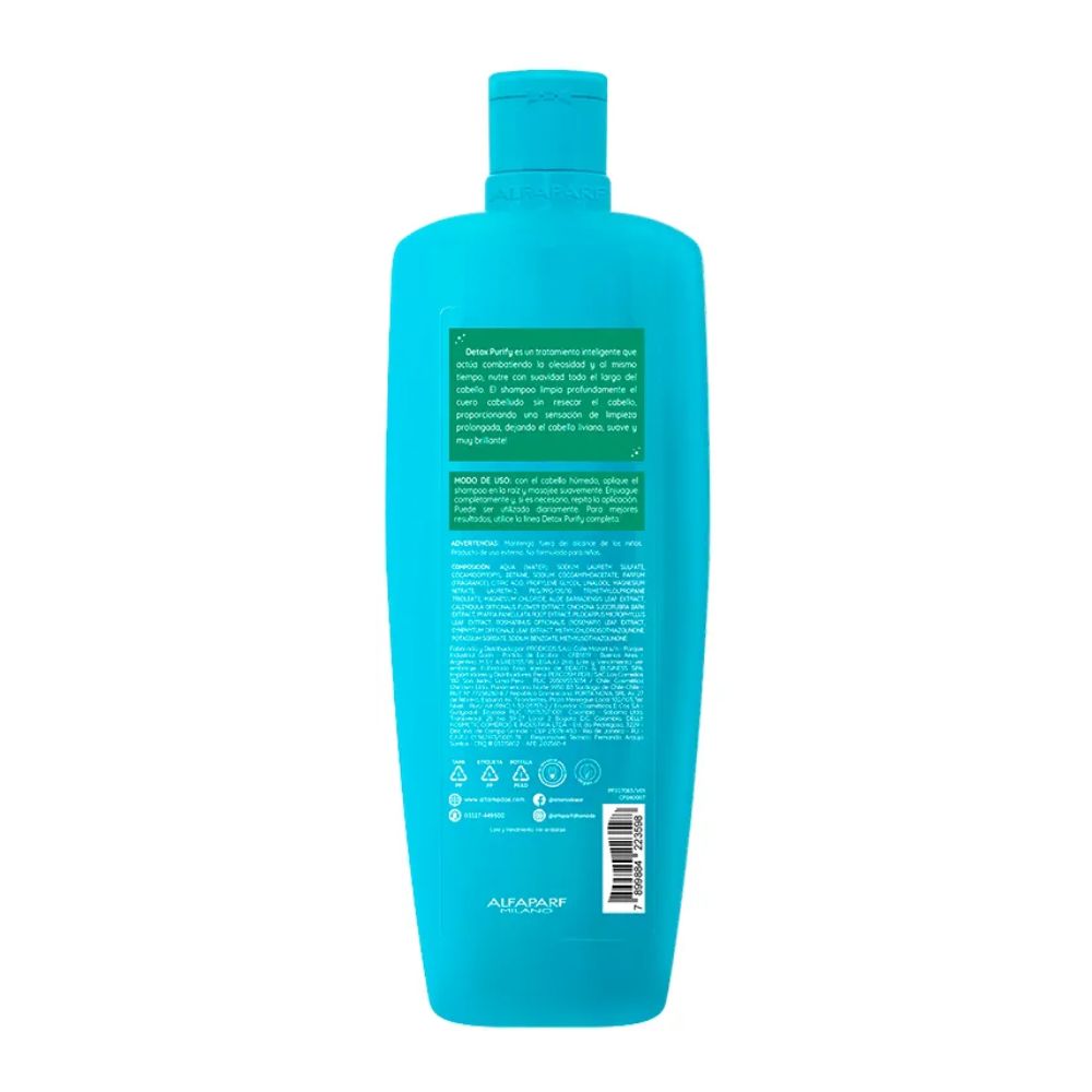 Shampoo Alta Moda Detox Purify 300 ml - Imagen 2
