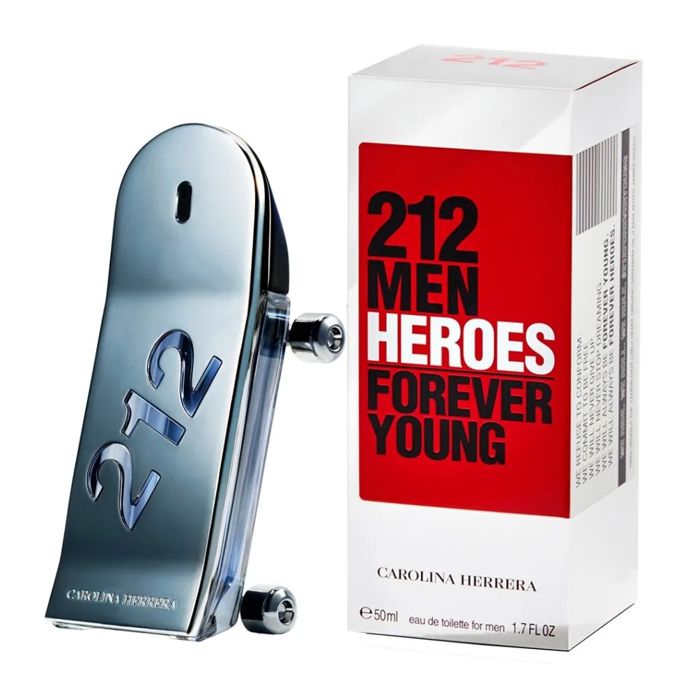 Perfume Carolina Herrera 212 Heroes Edp 50 ml
