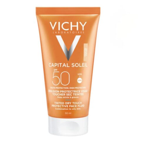 Protector Solar Vichy Capital Soleil Toque Seco C/Color Fps 50 50 ml