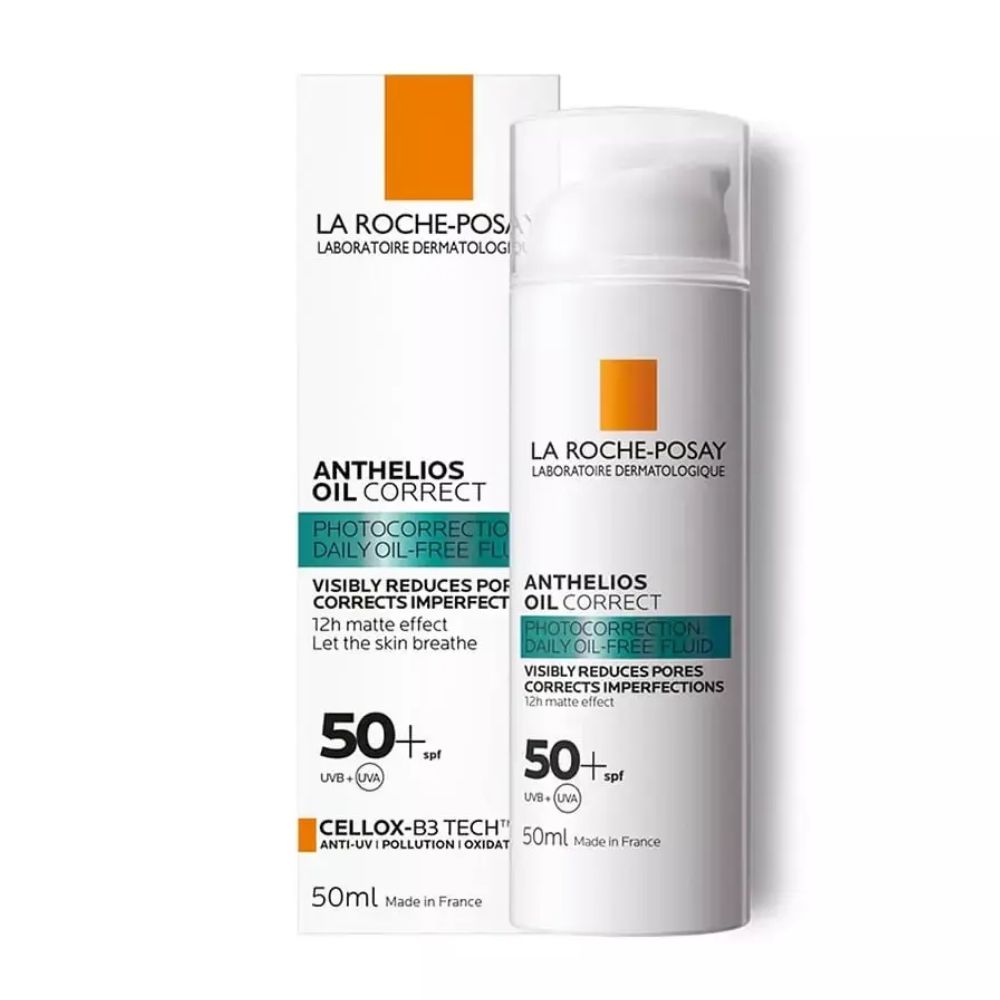 Protector Solar La Roche-Posay Anthelios Oil Correct Fps 50 50 ml - Imagen 2