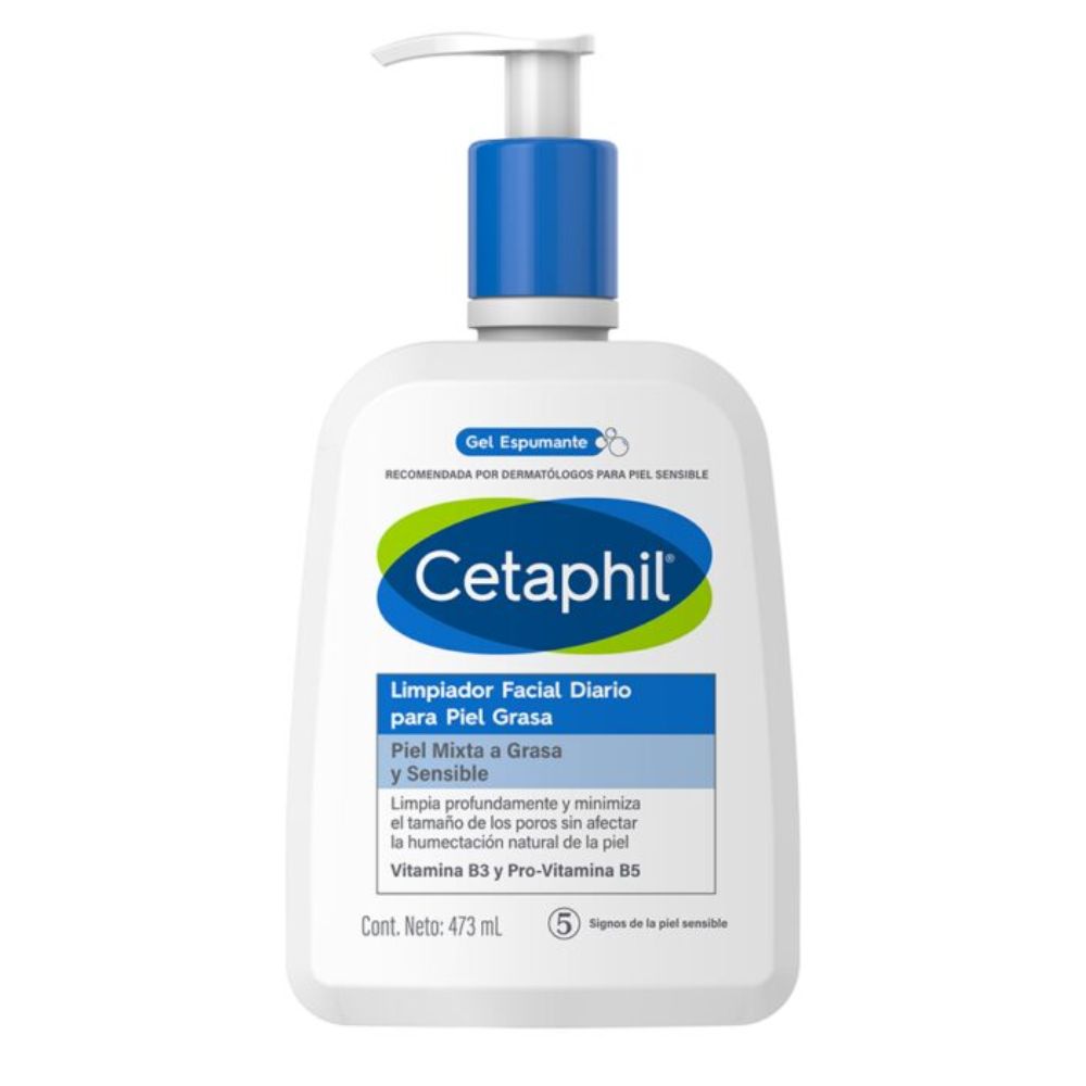 Loción Limpiadora Cetaphil Para Piel Grasa 473 ml
