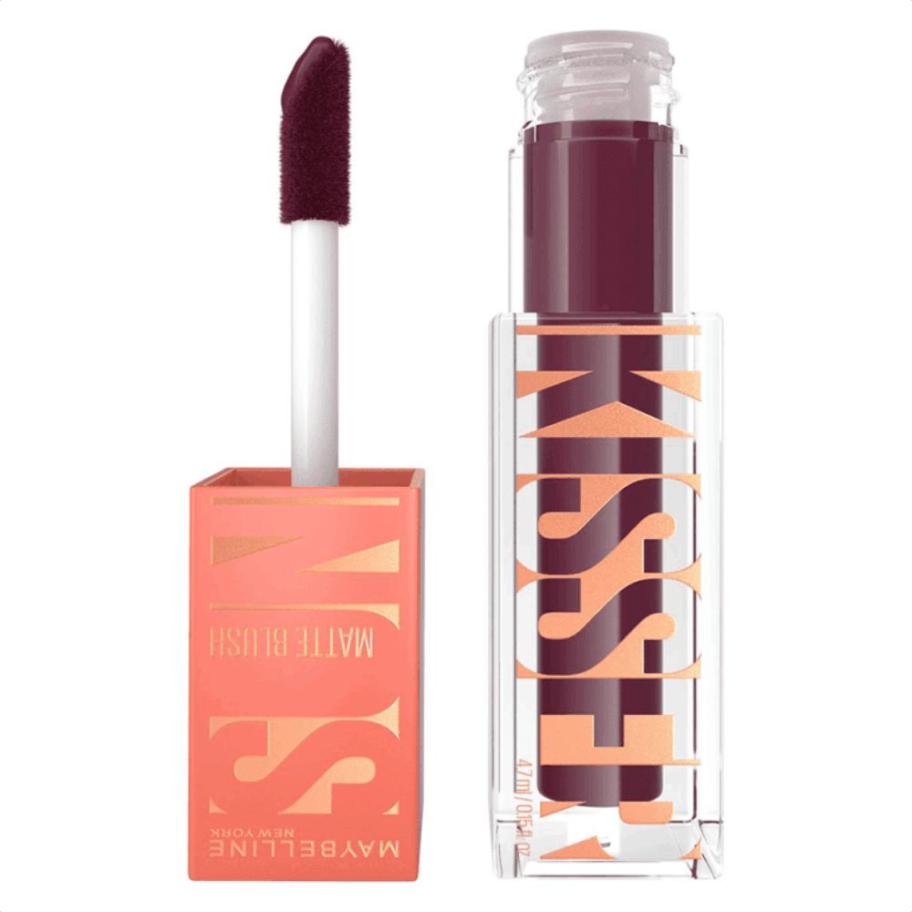 Rubor Liquido Maybelline Sunkisser Blush Matte Tono 33 Berry Brunch - Imagen 2