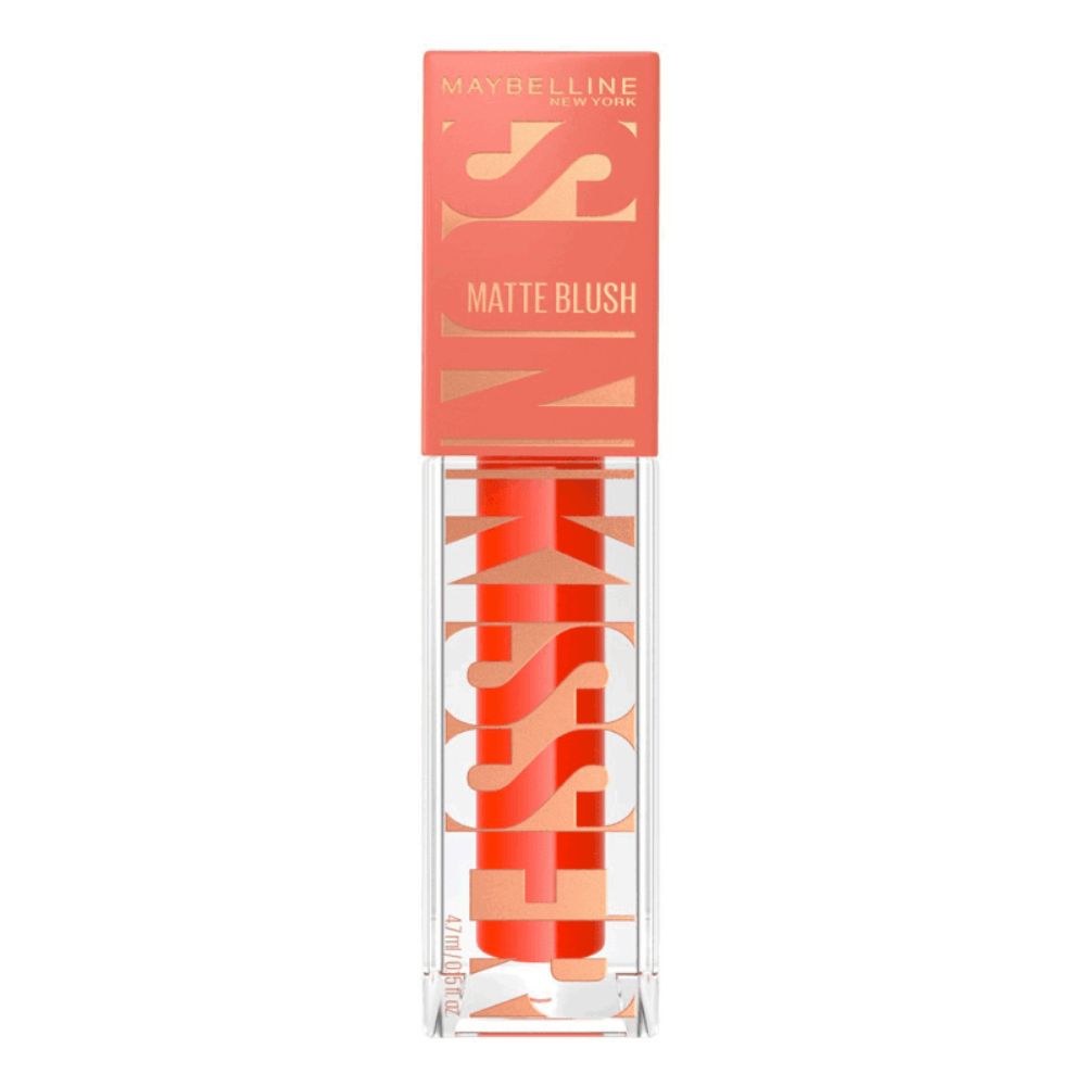 Rubor Liquido Maybelline Sunkisser Blush Matte Tono 35 Spritzy Orange