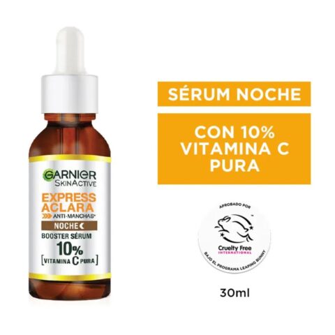 Alternative view of Sérum Noche Garnier Vitamina C Express-Aclara Antimanchas 30 ml