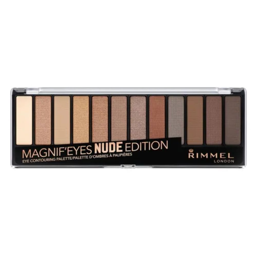 Paleta De Sombras Rimmel London Magnif'Eyes Nude Edition 001