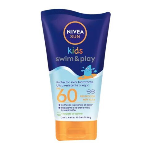 Protector Solar Nivea Sun Kids Swim & Play Fps 60 150 ml