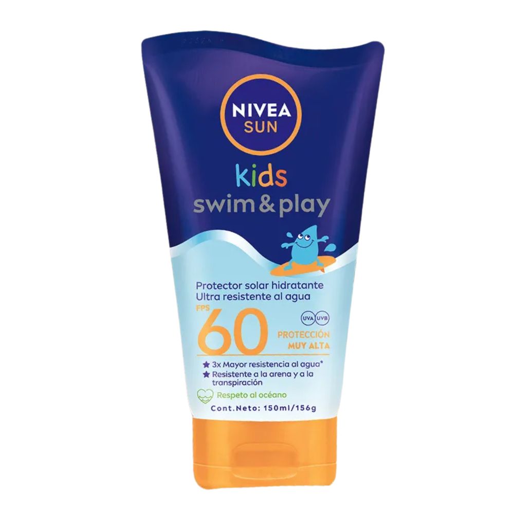 Protector Solar Nivea Sun Kids Swim & Play Fps 60 150 ml