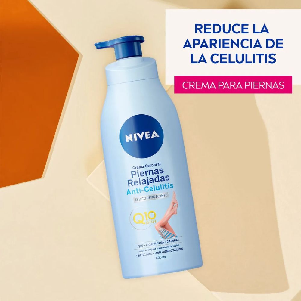 Crema Corporal Nivea Anticelulitis Piernas Relajadas 400 ml - Imagen 4