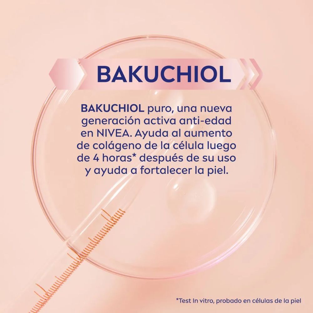 Crema Facial Nivea Antiedad De Noche Cellular Lift Expert Con Bakuchiol 50 ml - Imagen 6