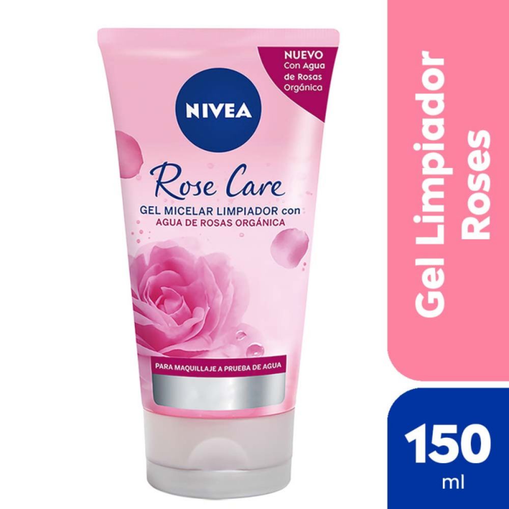 Gel De Limpieza Nivea Facial Rose Care 150 ml - Imagen 2