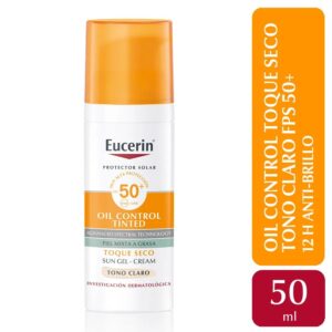 Alternative view of Protector Solar Eucerin Oil Control Tono Claro Fps 50 50 ml