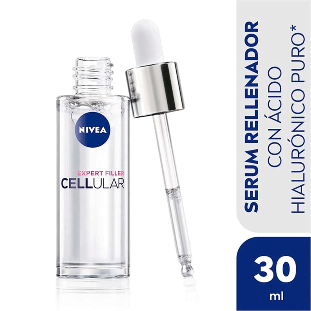 Sérum Rellenador Nivea Antiedad Cellular Expert Filler 30 ml - Imagen 2