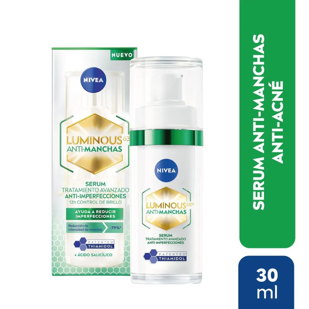 Sérum Anti-Acné Luminous 630 Tratamiento Avanzado Anti-Imperfecciones 30 ml - Imagen 2