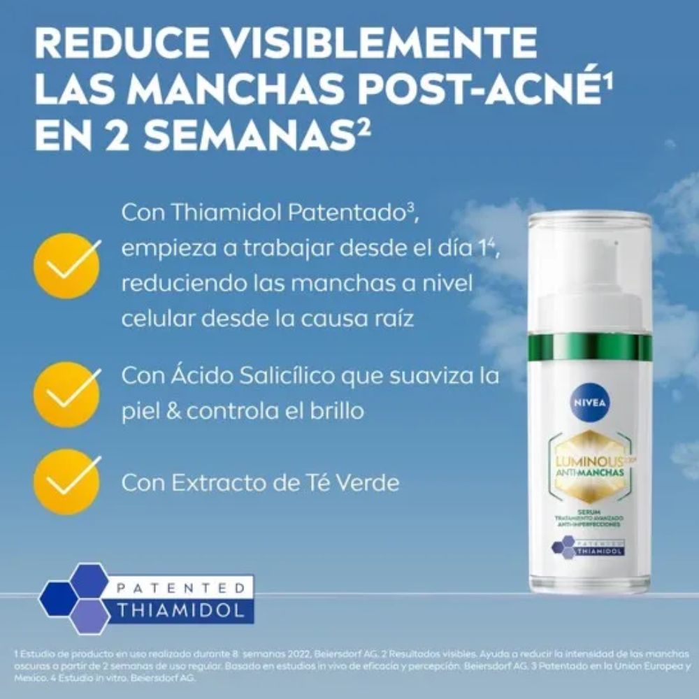Sérum Anti-Acné Luminous 630 Tratamiento Avanzado Anti-Imperfecciones 30 ml - Imagen 3