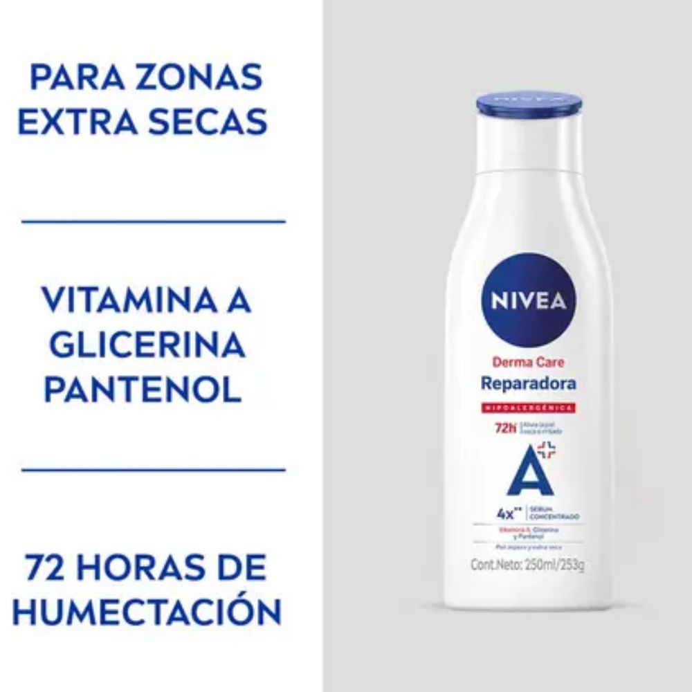Crema Corporal Nivea Reparadora Intensiva A+ 250 ml - Imagen 2