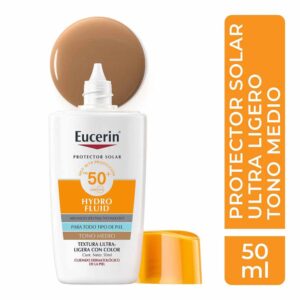Alternative view of Protector Solar Eucerin Sun Hydra-Fluid C/Color Fps 50 50 ml