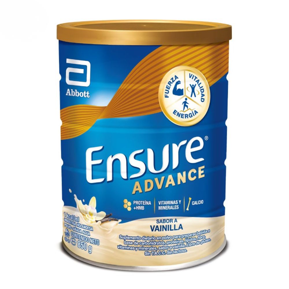 Suplemento En Polvo Abbott Nutricion Ensure Advance Vainilla 850 g