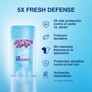 Alternative view of Desodorante Antitranspirante Secret Gel Ph Balanced Lavender 45 g