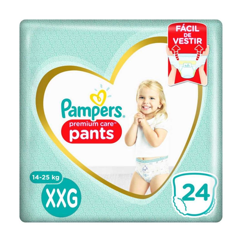 Pañales Pampers Pants Premium Care XXG 24 u