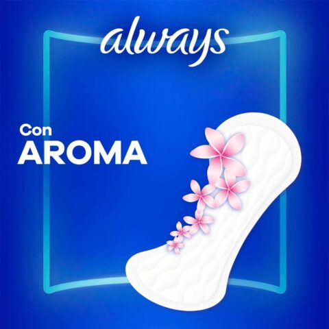 Alternative view of Protectores Diarios Always Xtra C/Perfume 40 u