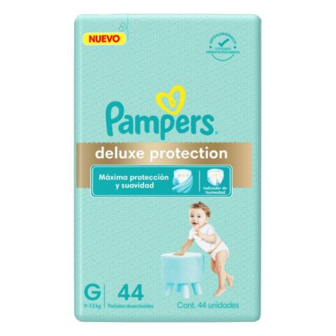 Pañales Pampers Deluxe Proteccion G 44 u