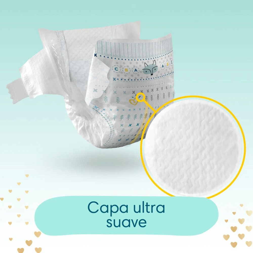 Pañales Pampers Deluxe Protección M 52 u - Imagen 3