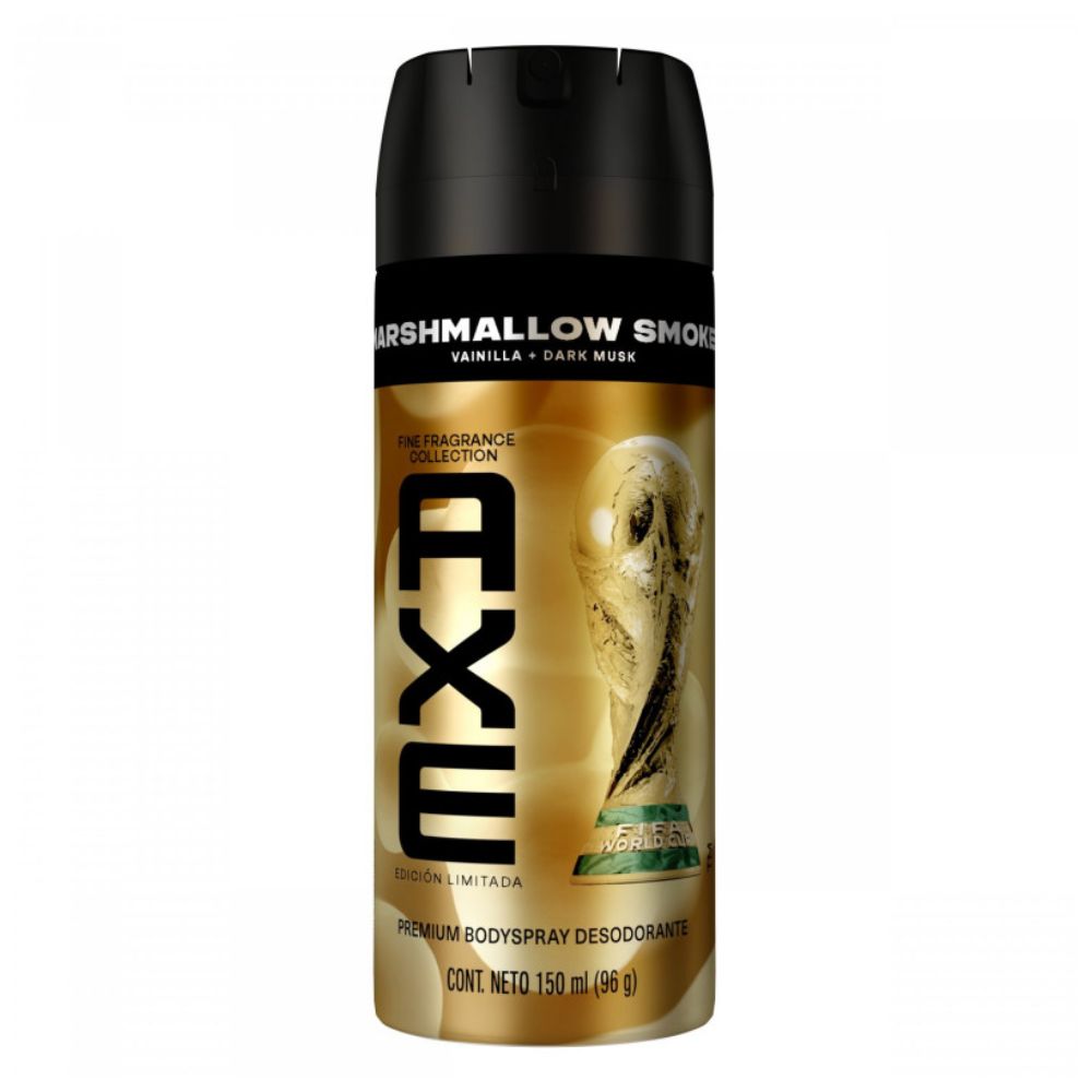 Desodorante Axe Fragancias Finas Marshmallow Smoke 150 ml