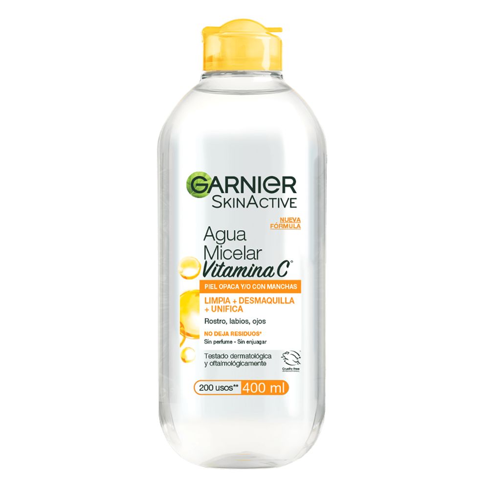 Agua Micelar Garnier Vitamina C 400 ml