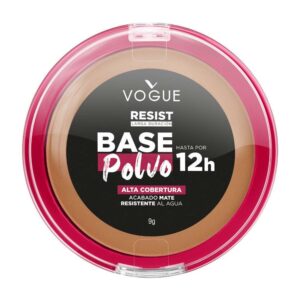 Base En Polvo Vogue Resist 12 H Alta Cobertura Miel 9 g