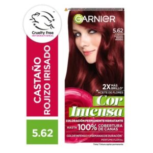 Tintura Para Pelo Garnier Cor Intensa Tono 5.62 Castaño Rojizo Irisado