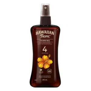 Bronceador Hawaiian Tropic Spray Aceite Fps 4 240 ml