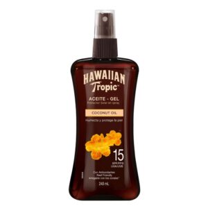 Bronceador Hawaiian Tropic Spay Aceite Fps 15 240 ml
