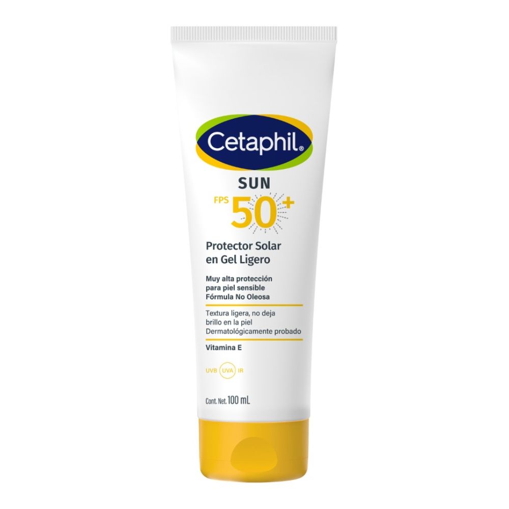 Protector Solar Cetaphil Gel Ligero Corporal Fps 50 100 ml