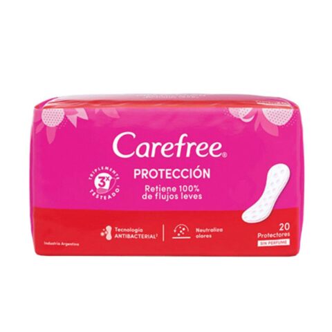 Protectores Diarios Carefree Protección 20 u