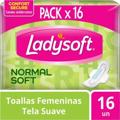 Alternative view of Toallas Femeninas Ladysoft Normal Soft C/Alas 16 u