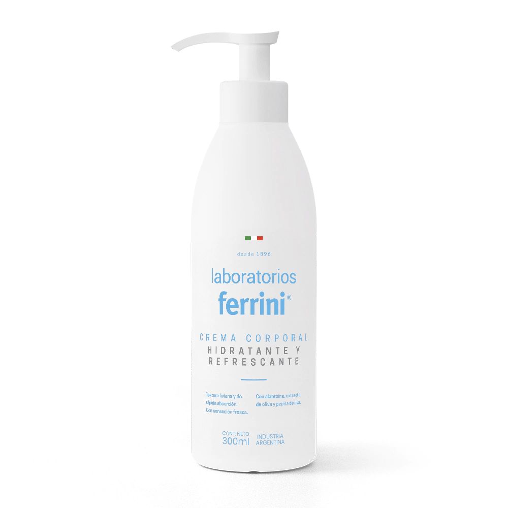 Crema Corporal Ferrini Hidratante Y Refrescante 300 ml