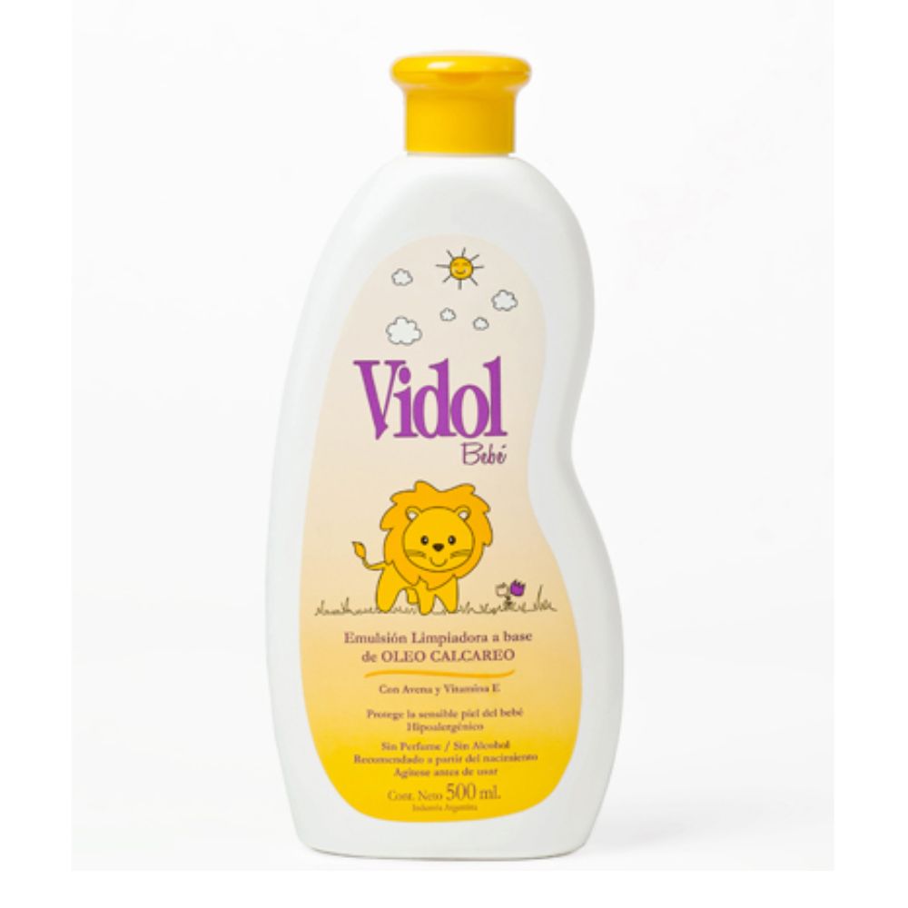 Óleo Calcáreo Vidol Emulsión Limpiadora 500 ml