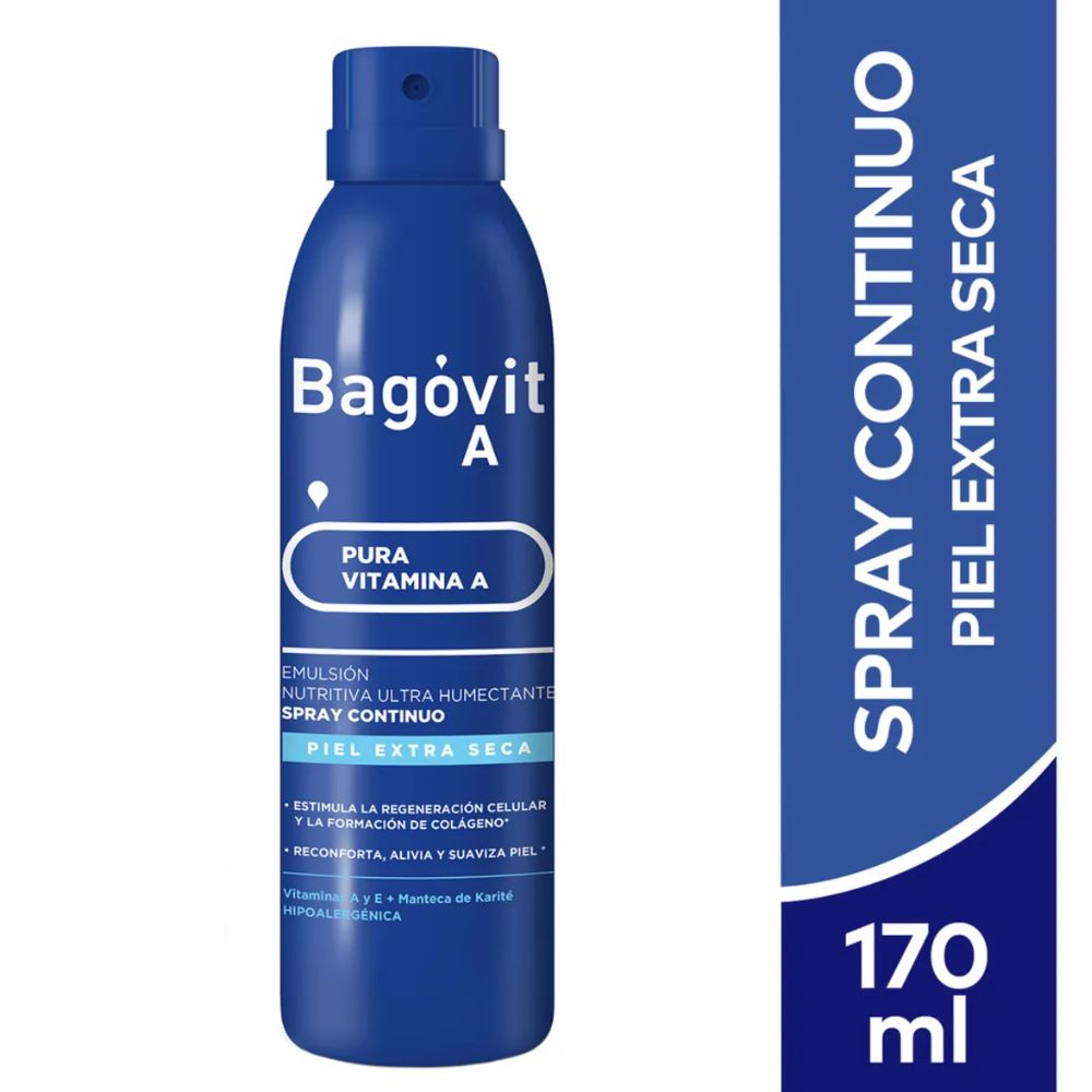 Emulsión En Spray Bagovit A Piel Extra Seca 170 ml - Imagen 2