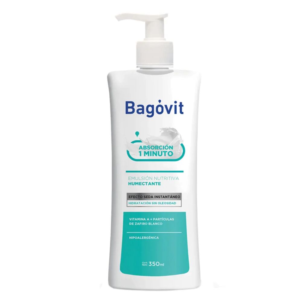 Emulsión Corporal Bagovit Efecto Seda 350 g