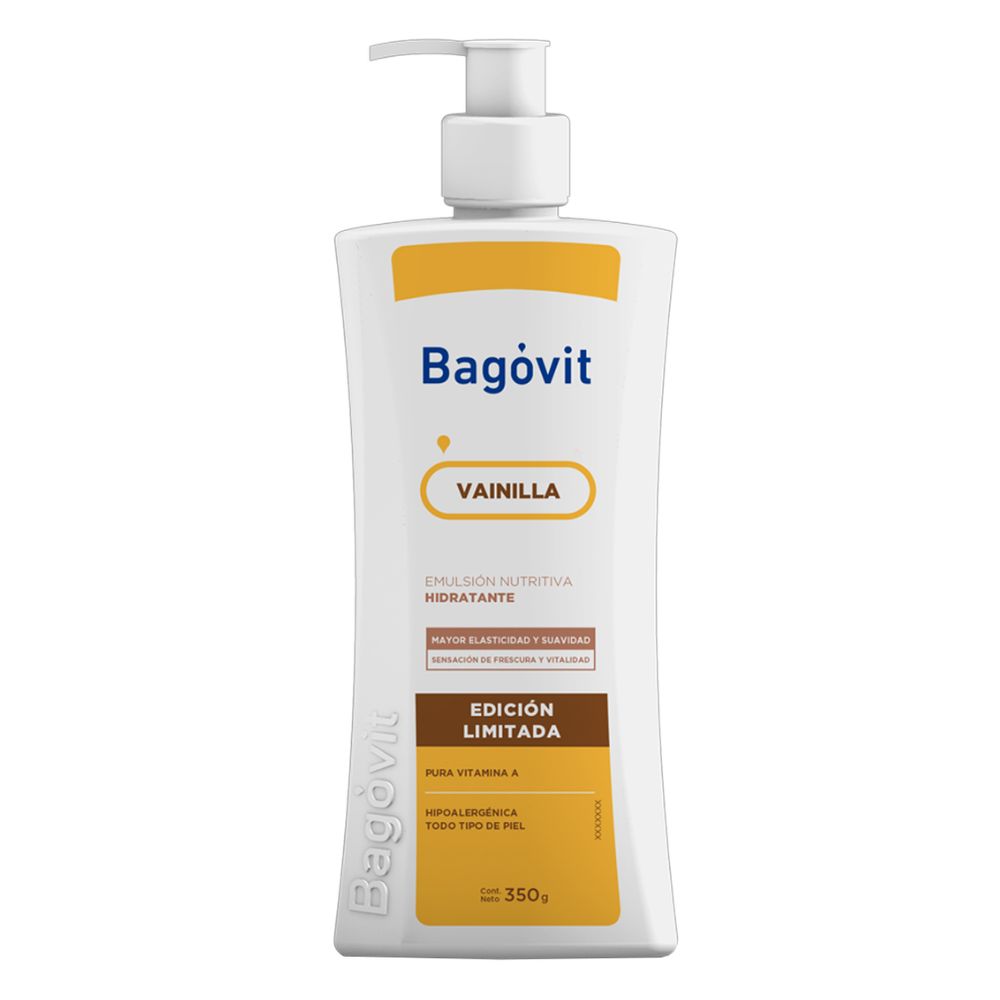 Emulsión Nutritiva Bagovit Vainilla Edición Limitada 350 g