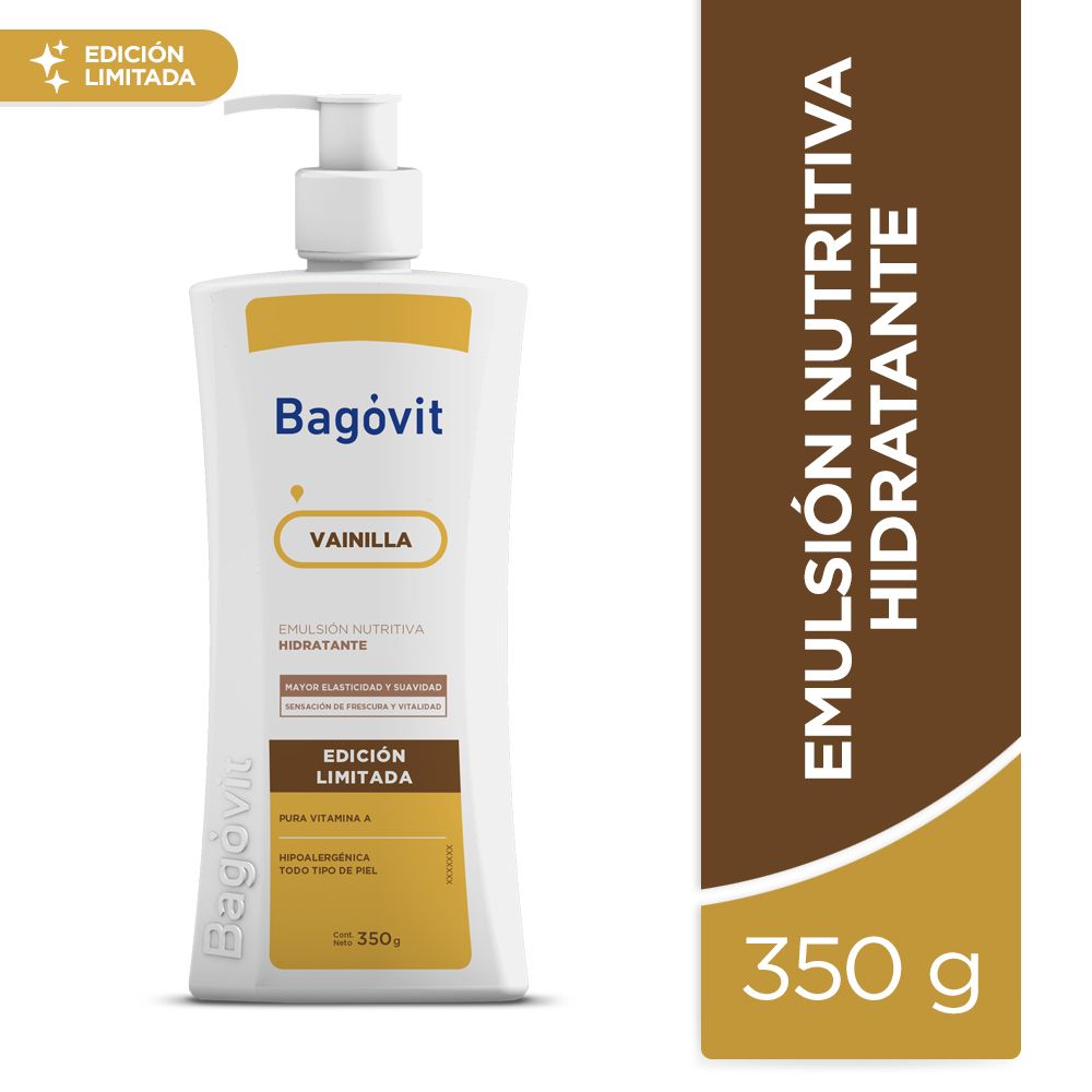 Emulsión Nutritiva Bagovit Vainilla Edición Limitada 350 g - Imagen 2